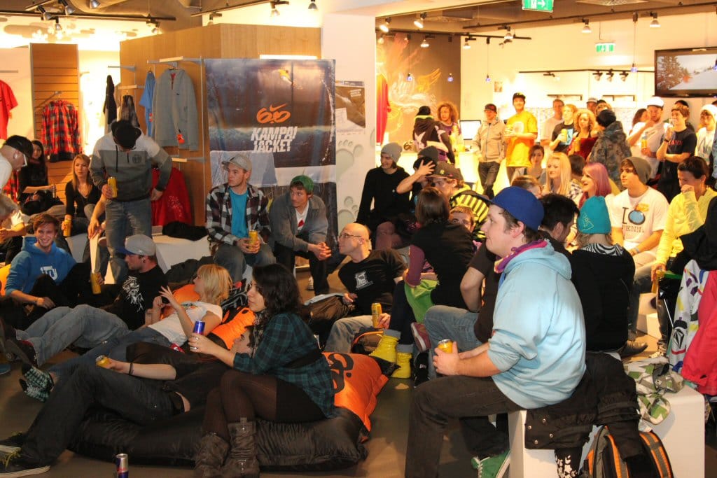 The Crowd Das bunt gemischte Publikum