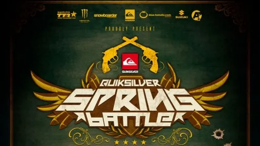 Der Flyer zum Quiksilver Spring Battle