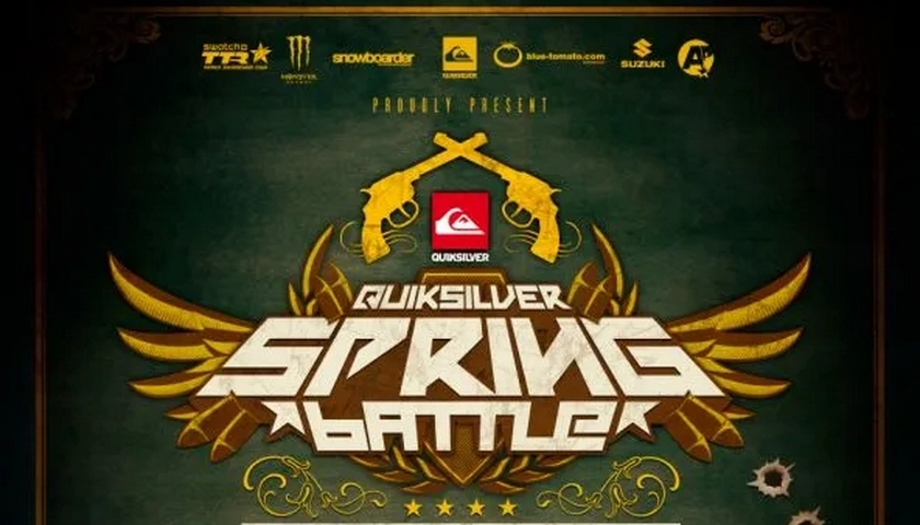Der Flyer zum Quiksilver Spring Battle