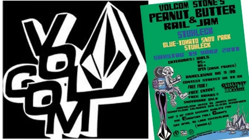 Volcom Stone Peanut Butter Rail Jam