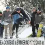 Eiszapfen-Contest in Simmering