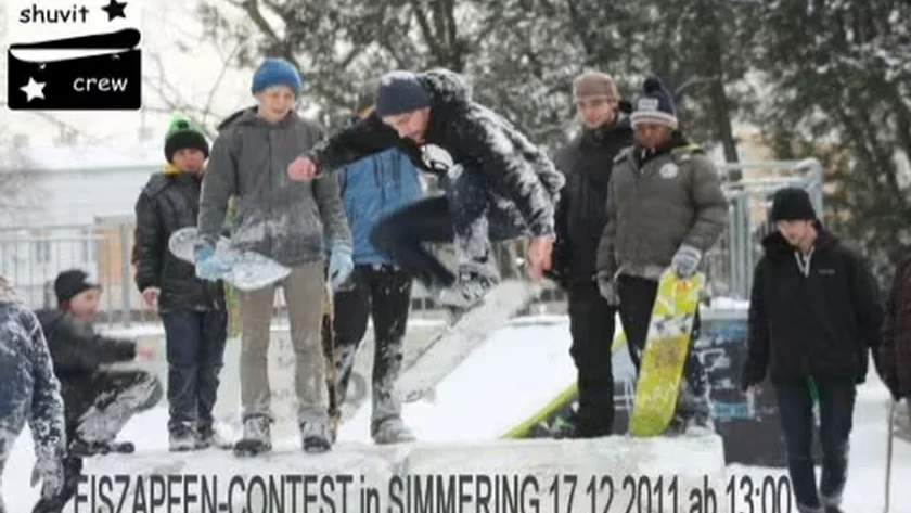 Eiszapfen-Contest in Simmering