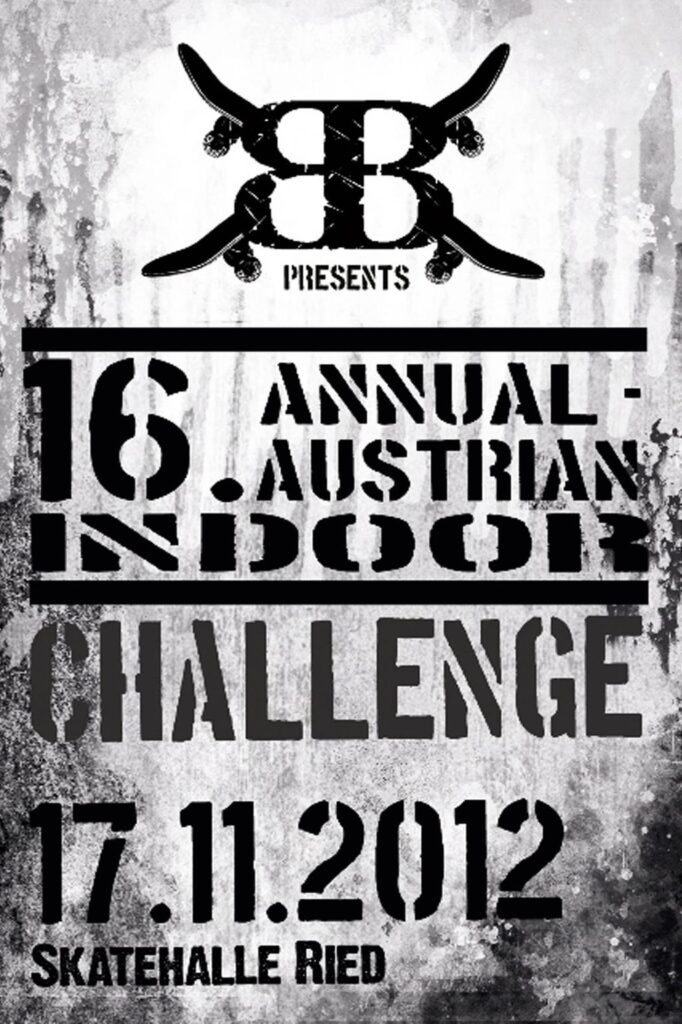 16. Indoor Challenge Ried das Plakat