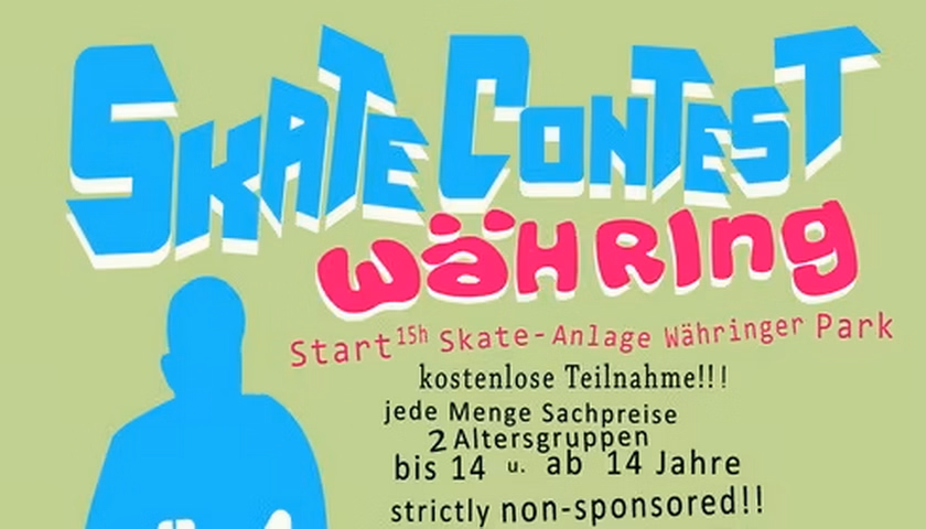 Skatecontest im Währingerpark