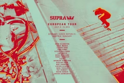 Supra Skateboarding Demo