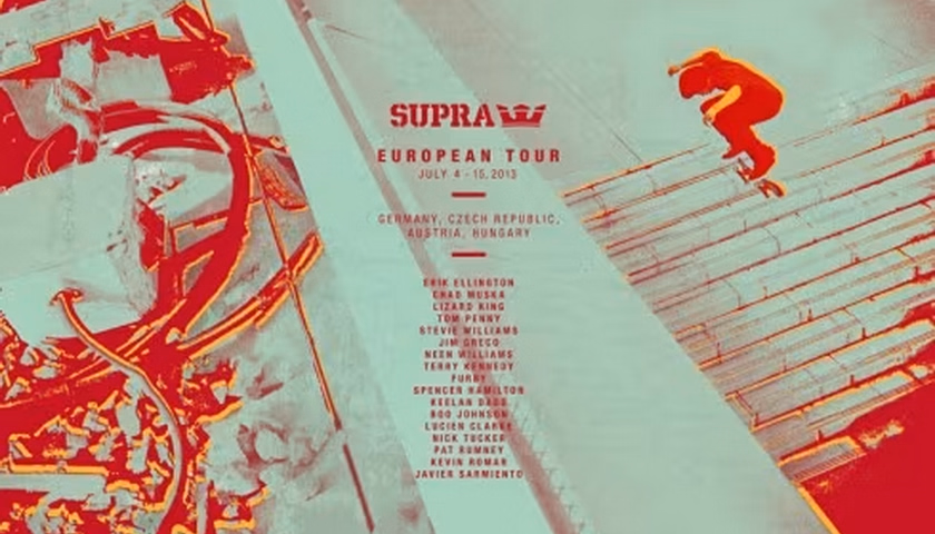 Supra Skateboarding Demo