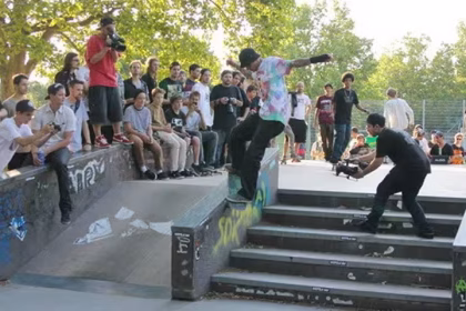 Supra Skateboarding Demo in Wien