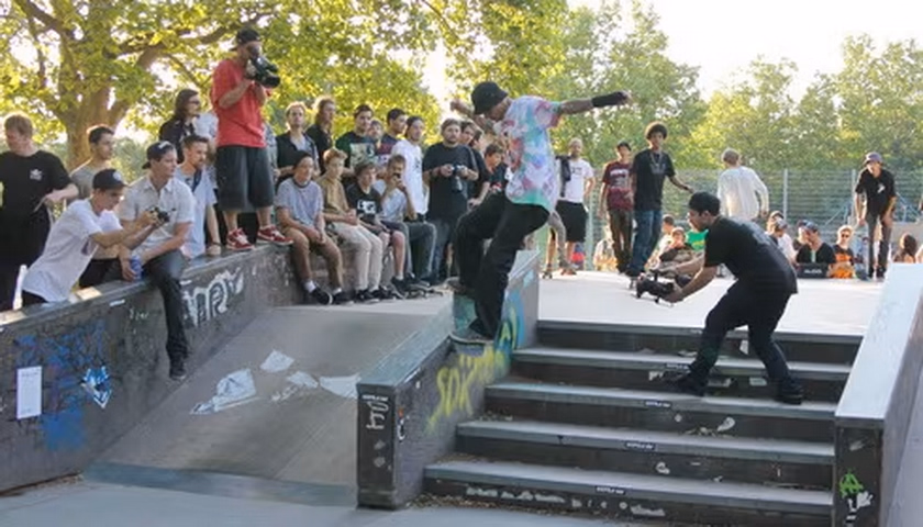 Supra Skateboarding Demo in Wien