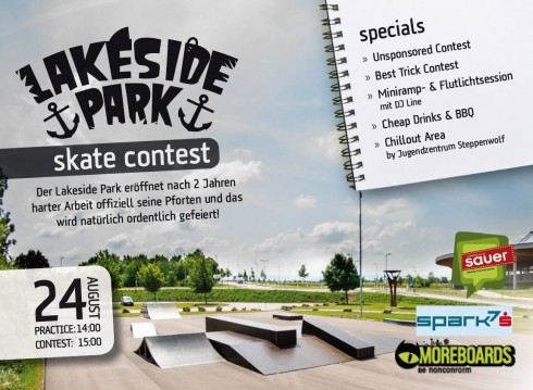 Flyer zum Lakeside Park Contest