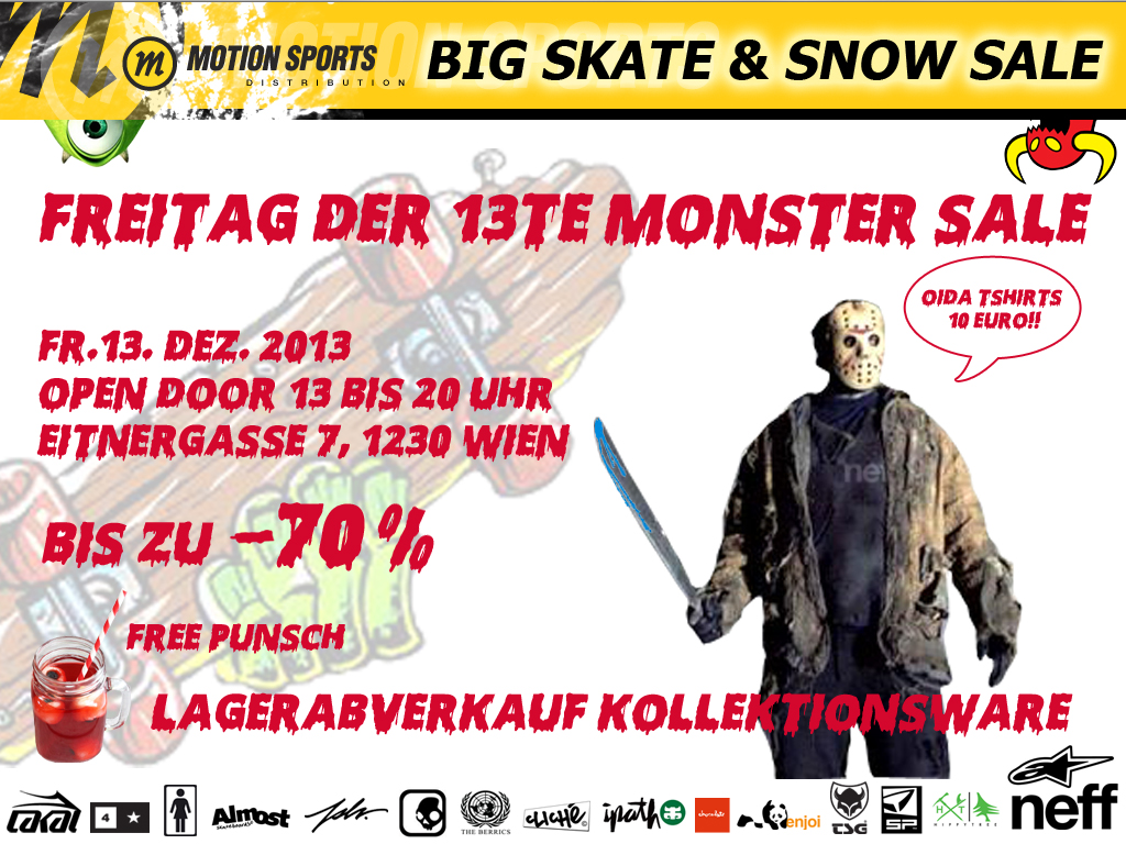 Motion Sports Lagerabverkauf