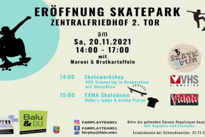 Skatepark Eröffnung Simmering