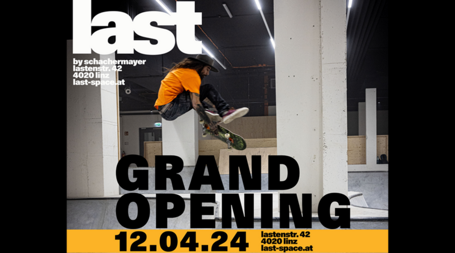 Flyer vom Opening Last