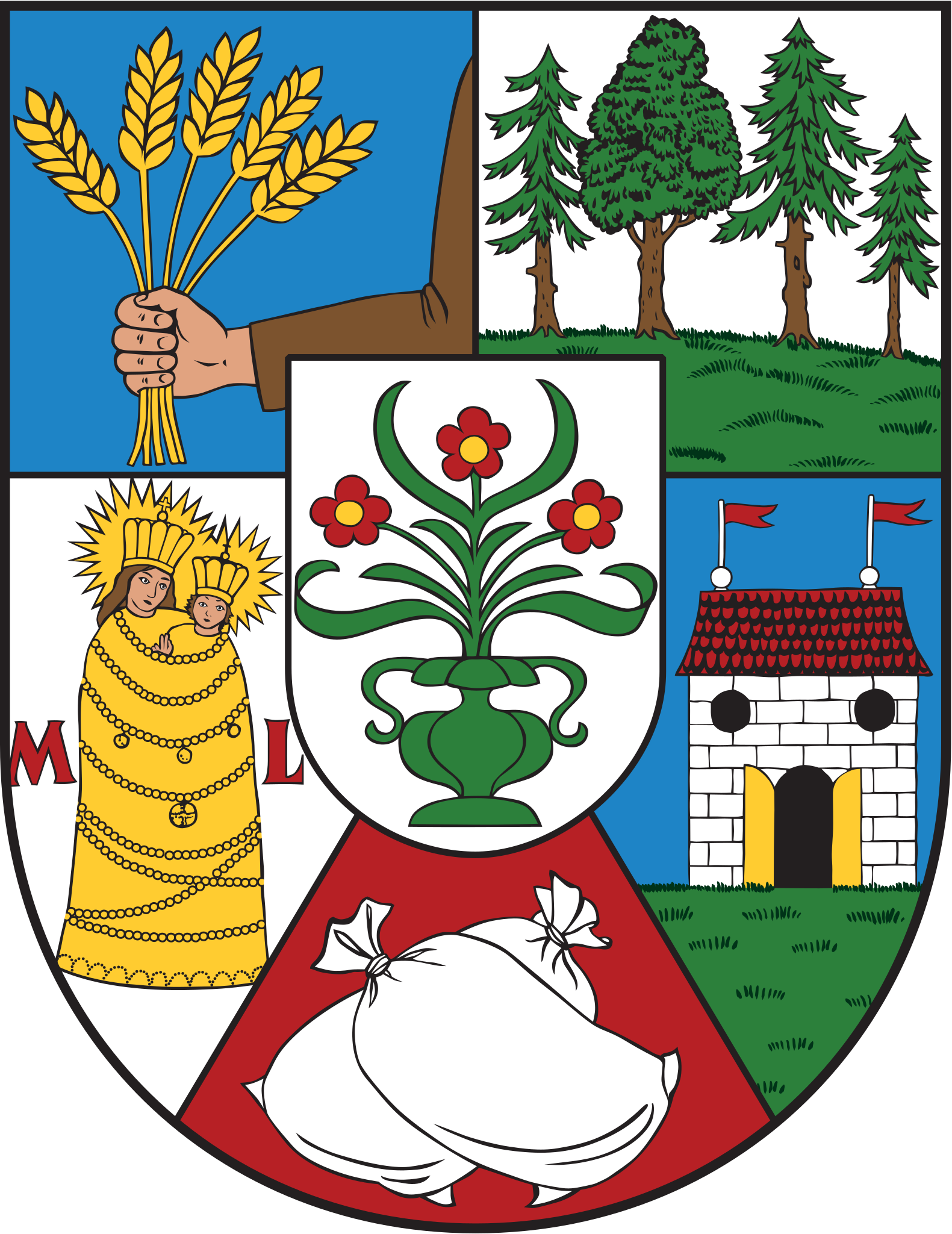 Bezirkswappen Floridsdorf