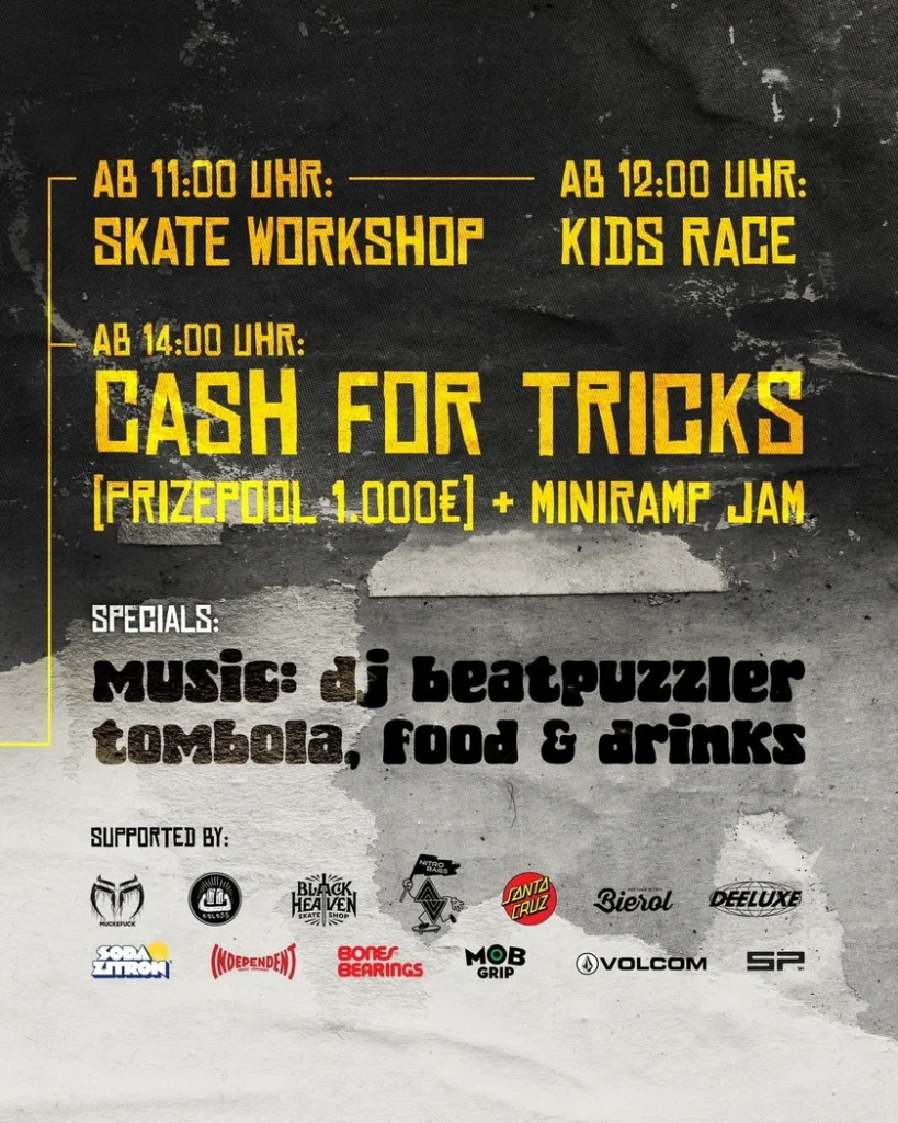 Skate Jam '26 Kufstein - Flyer - Back