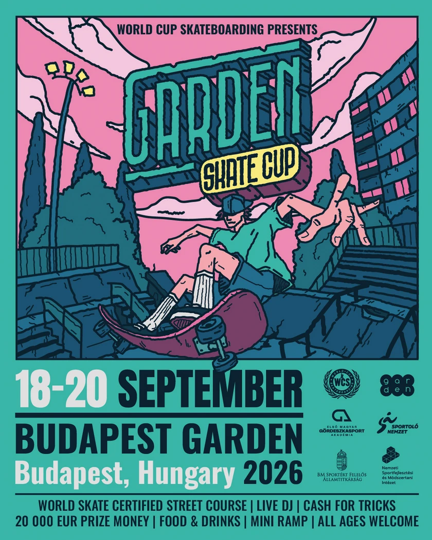 Garden Skate Cup 2026 offizieller Flyer
